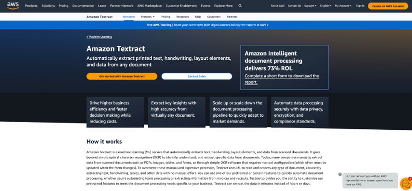 Amazon Textract